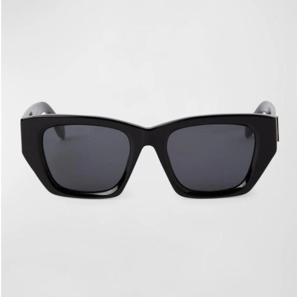 NWT Palm Angels Hinkley Black Acetate Cat-Eye Sunglasses - Picture 3 of 17